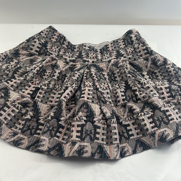 Free People Aztec Print Mini Skirt - Picture 2 of 9
